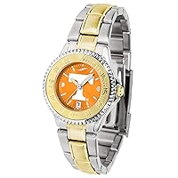 SunTime Women's Collegiate Competitor Watch Two-Tone with Stainless Steel Band