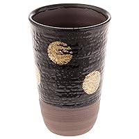 西海陶器(Saikaitoki) Saikai Pottery Arita Ware 72875 Tenme Round Crest Free Cup, Gold