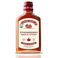 Maple Craft Foods, Strawberry Vermont Maple Syrup (Organic)