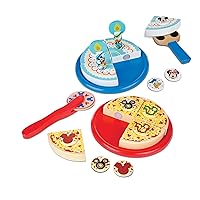 Mickey Mouse Wooden Pizza and Birthday Cake Set (32 pcs) - Play Food