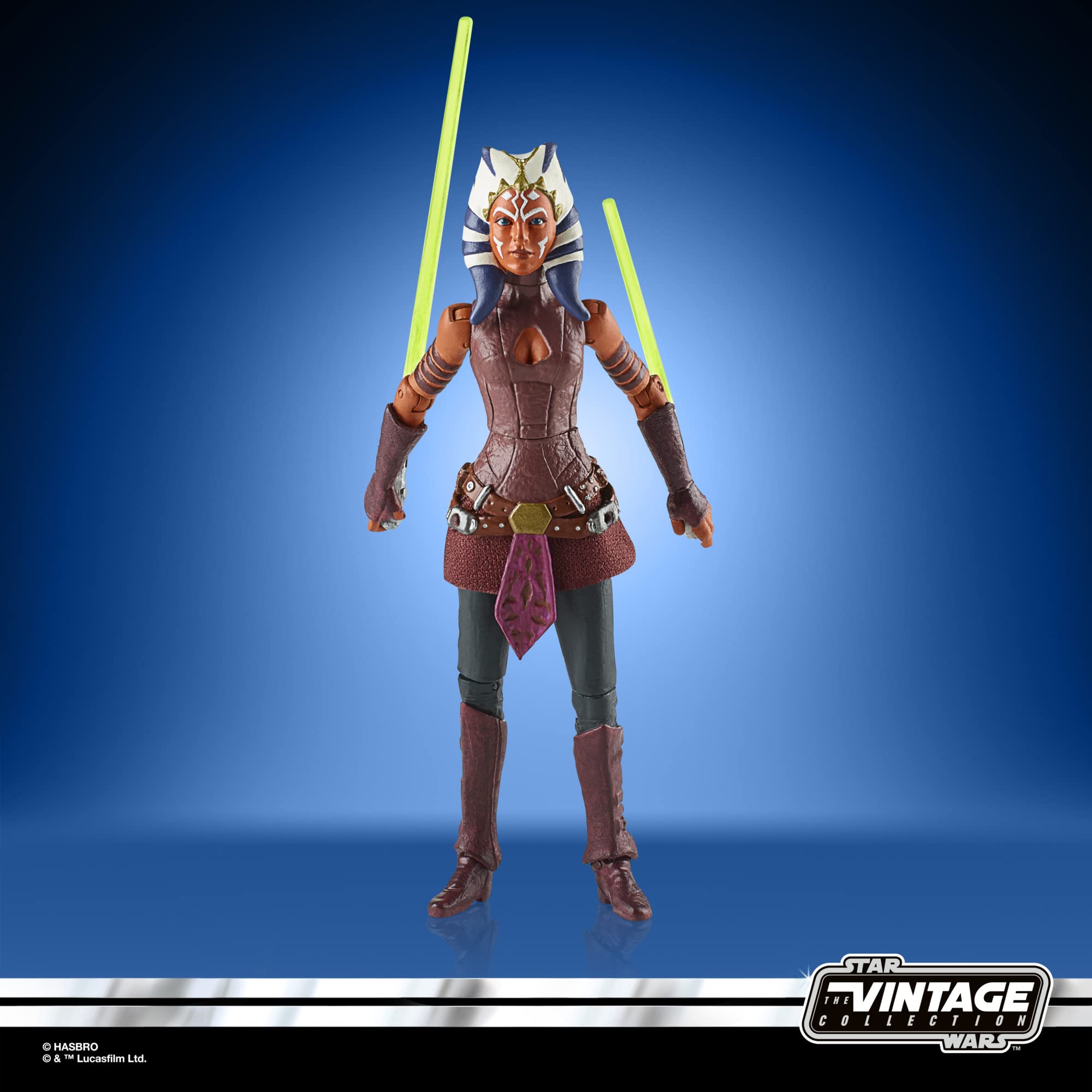 STAR WARS Hasbro The Vintage Collection Ahsoka Toy VC102, 3.75-Inch-Scale The Clone Wars Collectible Action Figure, Kids Ages 4 and Up