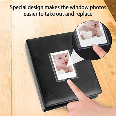 288 Vertical Photos for Instax Mini Photo Album, Front Window, Photo Album  2x3 for Fujifilm Instax Mini Film 7s 8 9 11, Polaroid 300, HP Sprocket
