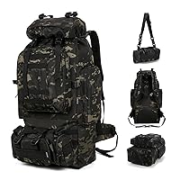 Military Tactical Backpack Detachable Molle Bag Large capacity Rucksack Camping Hiking Backpack for Men Women