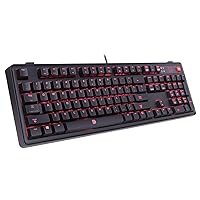 Tt Esports Meka Pro Cherry MX Red Switches 6 Red Backight Effect Mechanical Gaming Keyboard KB-MGP-RDBDUS-01
