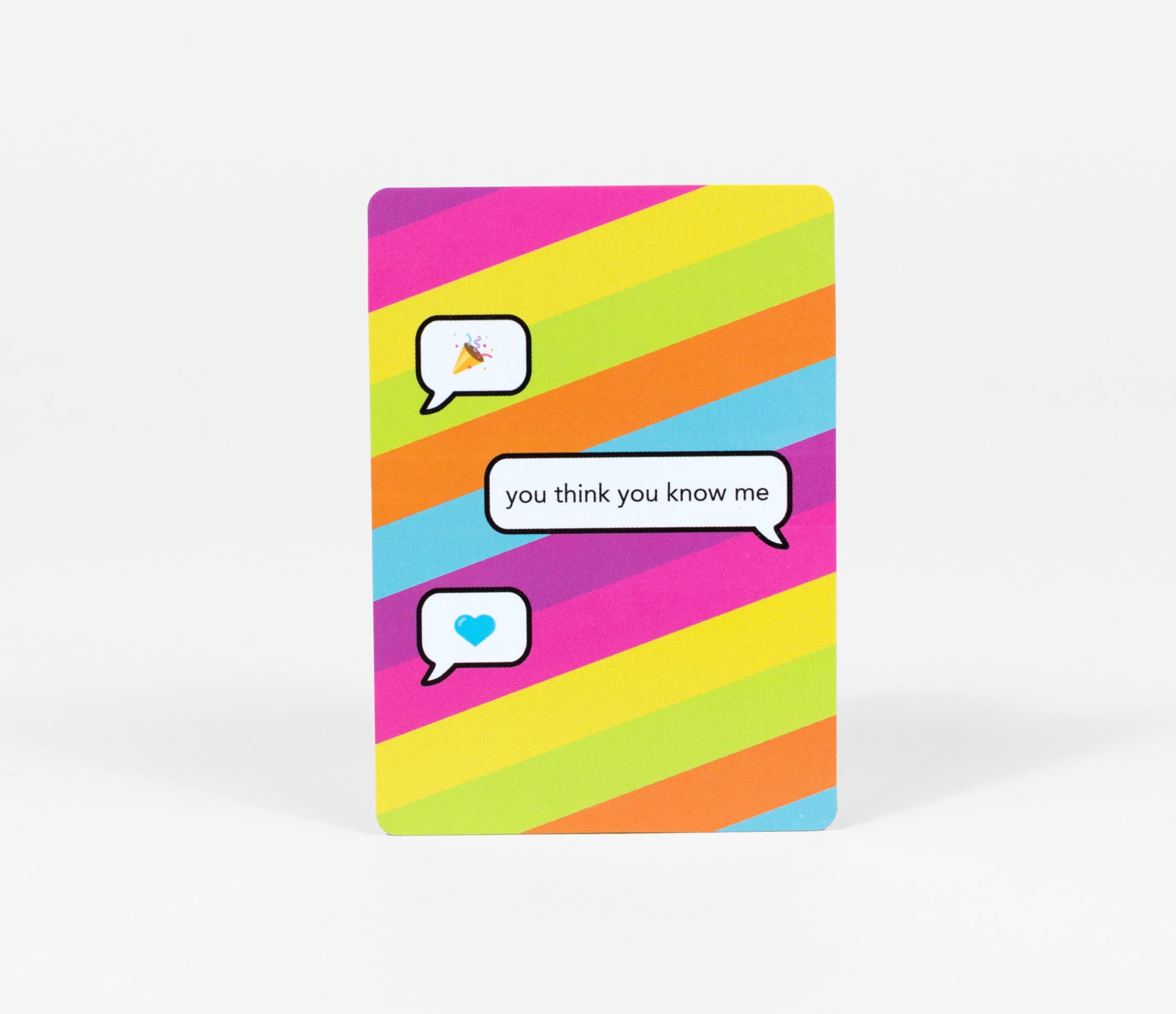 You Think You Know Me: A Conversational Card Game by Pink Tiger Games