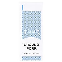 Ground Pork Freezer Bags (Retail) - 1 Lb. Size - Package of 100