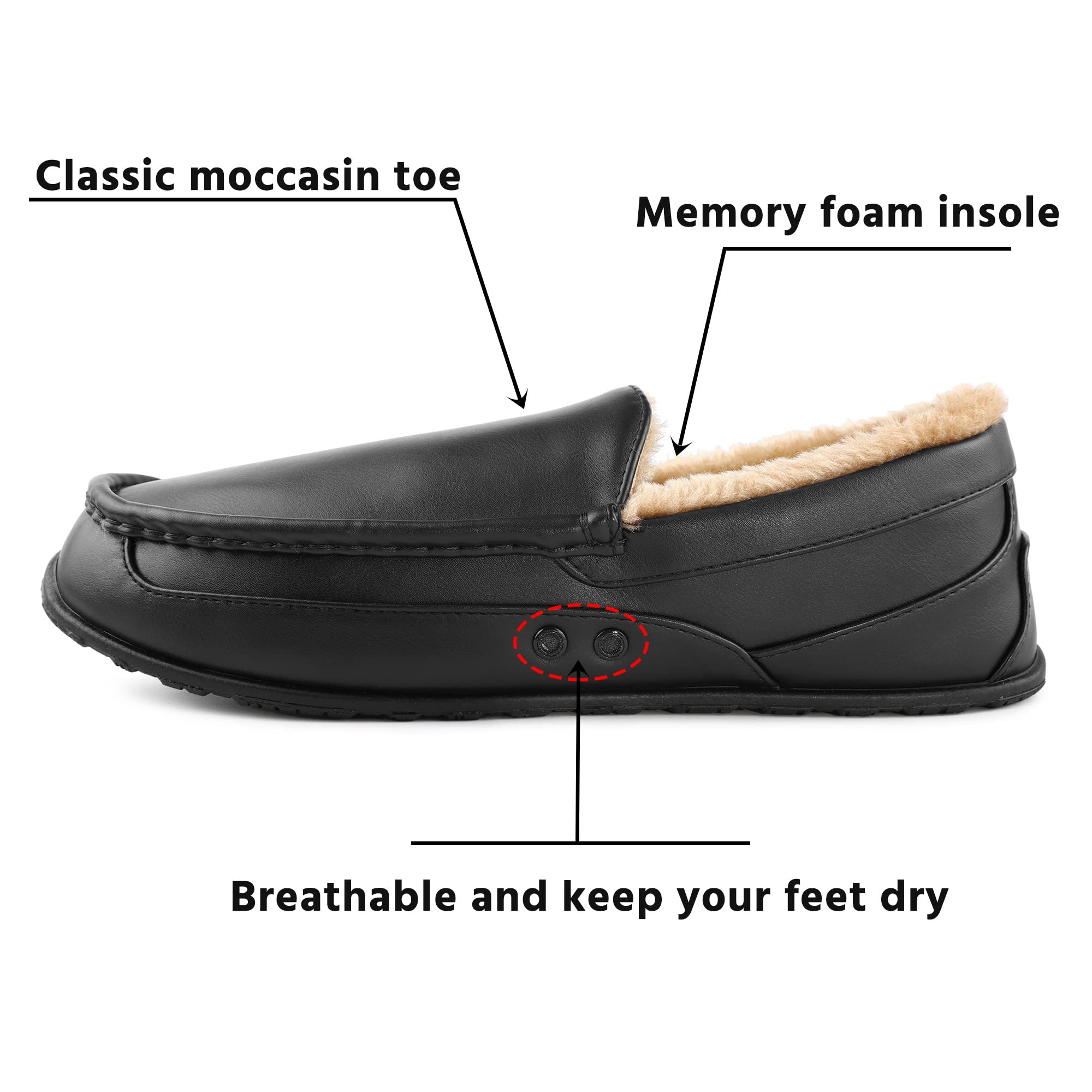 shoeslocker Mens Loafers Casual Slip On Driving Shoes Moccasins Fashion Slipper