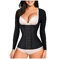 Gotoly Women Waist Trainer Corset Tummy Control Shapewear Upper Arm Shaper Post Surgical Slimmer Compression Tops