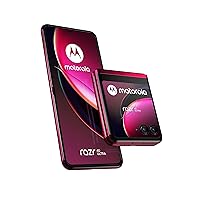 Razr 40 Ultra Dual-Sim 256GB ROM + 8GB RAM (GSM Only | No CDMA) Factory Unlocked 5G Smartphone (Red) - International Version