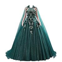 Keting Girls' Ball Sweet 15 Quinceanera Dress Birthday Party Pageant Prom Evening Gown Beadings Lace