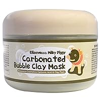 Milky Piggy Carbonated Bubble Clay Mask 100g, Damage Control, Skin Exfoliating, Pore Tightening