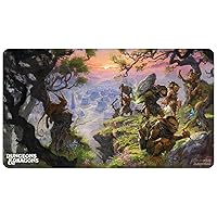 Ultra Pro - Phandelver and Below: The Shattered Obelisk Playmat - Dive into The Adventure with Official Dungeons & Dragons Artwork, Protect Cards During Gameplay, Use as Oversize Mouse pad, Desk Mat