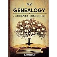 My genealogy - 14 generations - 16383 ancestors: Book to complete, 695 pages, 1 page per ancestor up to the 9th generation, 168 extension pages, Large Format My genealogy - 14 generations - 16383 ancestors: Book to complete, 695 pages, 1 page per ancestor up to the 9th generation, 168 extension pages, Large Format Paperback