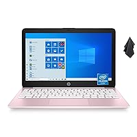 HP 2021 Newest Stream 11.6-inch HD Laptop, Intel Celeron N4020, 4GB RAM, 64GB emmc, Windows 10 Home in S Mode with Office 365 Personal for 1 Year, Rose Pink