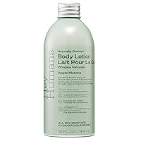 Moisturizing Body Lotion with Natural Ingredients - Apple Matcha & Shea Butter | Vegan, Cruelty Free, 14 fl. oz