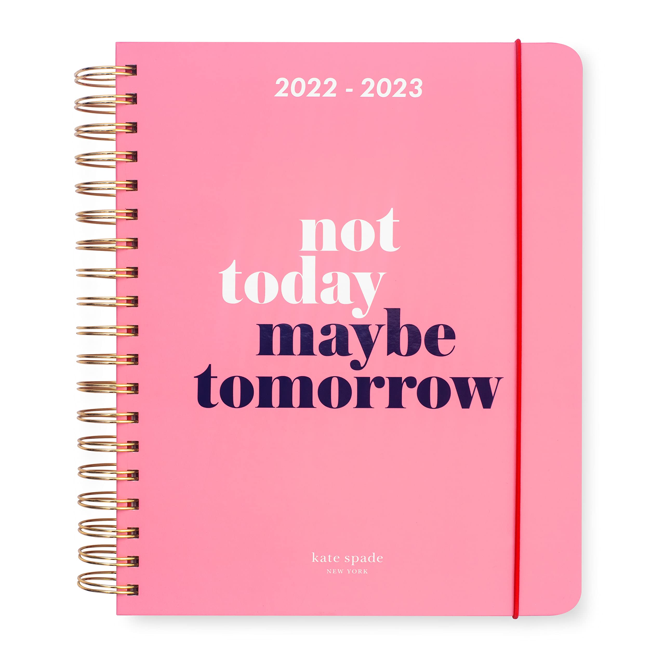 Mua Kate Spade New York 2022-2023 Planner Weekly and Monthly, Mega Planner  Dated August 2022 - December 2023, Pink Hardcover Agenda, Day Planner with  Stickers, Pockets, and Spiral Binding, Colorblock trên Amazon