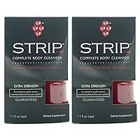 Strip Natural Detox Cleanser Fruit Punch Concentrated Extra Strength 1oz (2 Pack)