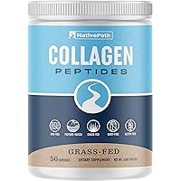 NativePath Collagen Peptides Protein Powder for Skin, Hair, Nails - Collagen Powder for Skin - 19.8 oz (56 Servings)