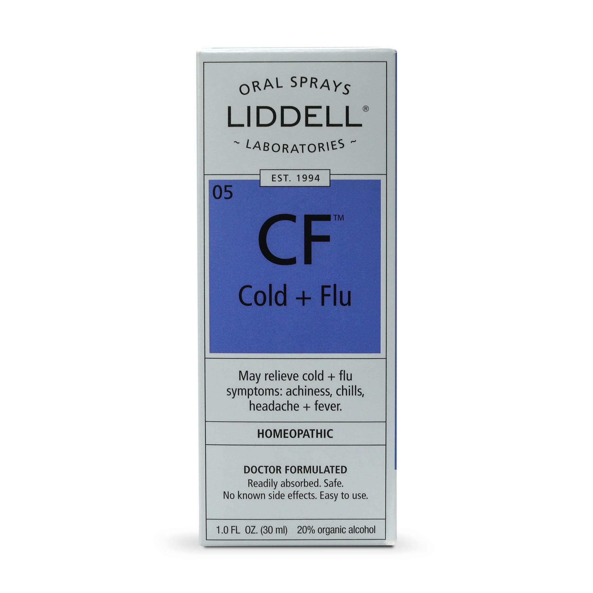 Liddell Homeopathic Seasonal Wellness Bundle - Cold + Bronchial and Cold + Flu