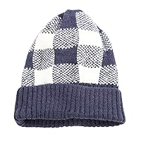 Beanie Hat Winter Brush Lined Soft Warm Knit Cap Ski Sock Cuff Cap