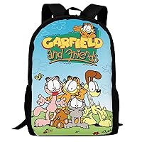 Cartoon Cat Backpack Lightweight Large Capacity Laptop Backpack Travel Backpacks For Unisex 17in