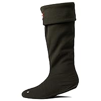 Hunter Recycled Fleece Tall Boot Socks For Women - PVC Logo Branding With Recycled Polyester Construction, Chic and Stylish Boot Socks