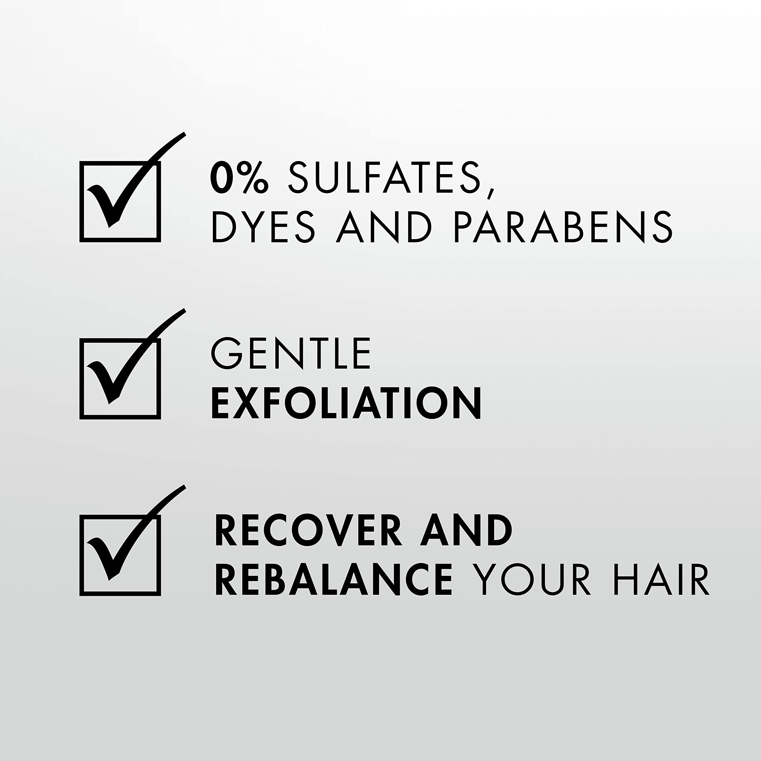 Nexxus Sulfate-Free Scalp Scrub Hair Treatment Exfoliating and Nourishing Detox Hair Care 11.25 oz