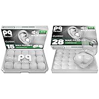 PQ 15 Wax Silicone Ear Plugs & PQ 28 Wax Ear Silicone Plugs