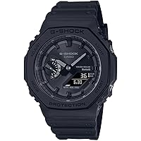 Casio GA-B2100-1A1 Unisex Adult Watch, G-Shock, Bluetooth, Tough Solar, Matte Black, Mobile Link, Analog, Carbon Core Guard Construction [Parallel Import], Black, Equipped with Bluetooth