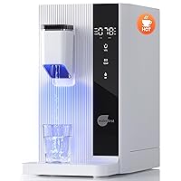WaterFirst® Dr.Water Countertop Reverse Osmosis System, 3S Instant Heat Portable RO Water Filter, NSF/ANSI 58 Certified, 5 Stages Purification, No Installation(Arrive on May 20th)