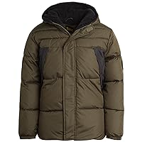 iXtreme Boys' Winter Coat - Fleece Lined Bubble Puffer Windbreaker Jacket (Size: 8-18)