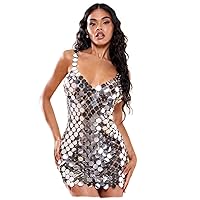 Women's Sequin Decor Bodycon Dress