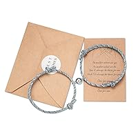 Tarsus Couple Bracelet Set Vows of Eternal Love Jewelry Gifts for Couple Bestfriend