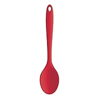 Farberware Colourworks Silicone Mini Deep Spoon, 9-Inch, Red
