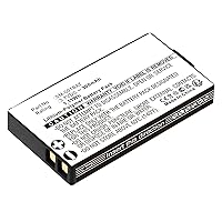Synergy Digital Wireless Headset Battery, Compatible with SIMOLIO SM-8245 Wireless Headset, (Li-Pol, 3.7V, 300mAh) Ultra High Capacity, Replacement for SIMOLIO SM-001BAT Battery