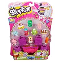 Shopkins Season 2 Mini Packs Toys | Pack of 12 that Help to Enhance Shopping Imagination for Kid Above 3 | Complete Ultimate Collection | Different Cutest Characters May Vary in Every Pack