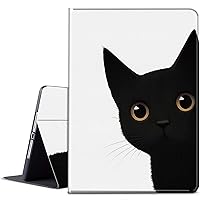 for Kindle Paperwhite Case 10th Generation 2018 6 inch for Kindle Paperwhite E-Reader Case with Adjustable Stand & Auto Wake/Sleep Smart Protect Cover Case - Cute Black Cat