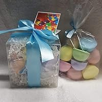 BUBBLEGUM Bath Bombs: Gift set 14 1 oz, ultra-moisturizing, great for dry skin, makes a great gift for kids.