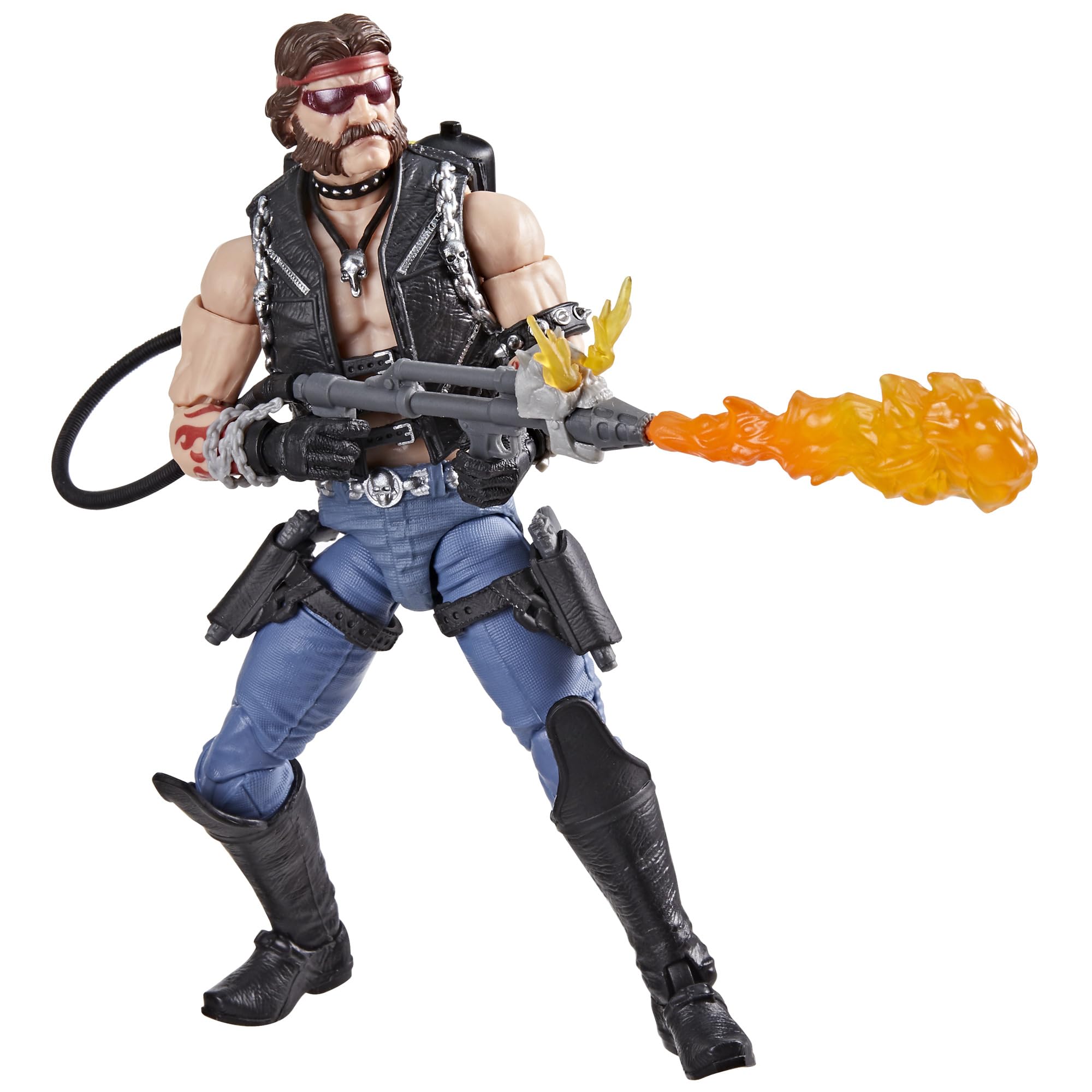 G.I. Joe Classified Series #123, Dreadnok Torch, Collectible 6-Inch Action Figure with 8 Accessories