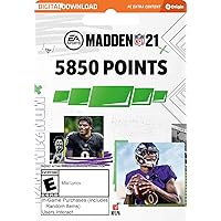 MADDEN NFL 21 - MUT 5850 Points Pack - Origin PC [Online Game Code] MADDEN NFL 21 - MUT 5850 Points Pack - Origin PC [Online Game Code] PC Online Game Code
