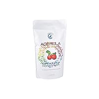 Natural Vitamin C | Acerola Cherry Naturally Grown Powder 1 Lb (16 Oz - 453 Grams) - Origin Nobel Prize Winner Immune System Booster, Non-GMO Whole Food Vitamin C Supplement