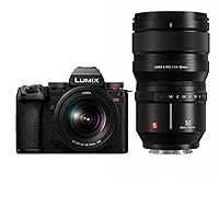 Panasonic LUMIX S5II Mirrorless Camera (DC-S5M2KK) with LUMIX S PRO 50mm F1.4 Lens (S-X50)
