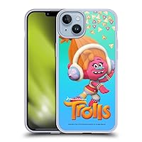 Head Case Designs Officially Licensed Trolls DJ Suki Snack Pack Soft Gel Case Compatible with Apple iPhone 14 Plus and Compatible with MagSafe Accessories