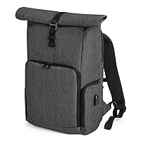 QD990 Adult Q-Tech Charge Roll-Top Backpack