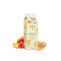 Nourishing Mango & Hibiscus Conditioner - For Dry, Damaged, Color-Treated Hair – Moisturize & Soften – Water-Resistant Carton 80% Less Plastic – Vegan – Silicone Free
