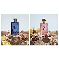 Gabbana K King & Q Queen 1.7 oz Eau de Parfum Pair Mom Dad Holiday Gift