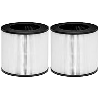 14 True HEPA Replacement Filter, Compatible with MA Series M14, M14W, M14B Air Purifier, 3-in-1 H13 True HEPA Filter and Activated Carbon Filter, 2 Pack