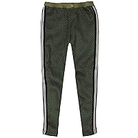 Girl's Snake Print Skinny Pants in Green, Sizes 6-14
