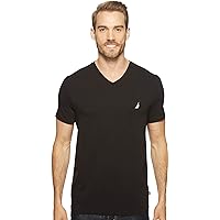 Nautica Men's Short Sleeve Solid Slim Fit V-Neck T-Shirt