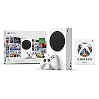 Xbox Series S Starter Bundle - Includes hundreds of games with Game Pass Ultimate 3 Month Membership - 512GB SSD All-Digital Gaming Console [video game] [video game] Xbox Series S Starter Bundle - Includes hundreds of games with Game Pass Ultimate 3 Month Membership - 512GB SSD All-Digital Gaming Console [video game] [video game] Xbox Series S 512GB + 3M Game Pass Ultimate Xbox Series S 1TB Xbox Series S 512GB
